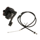 22mm Metal Thumb Throttle Holder + Throttle Cable Assembly For Kazuma Sunl