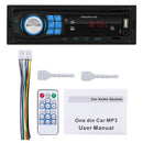 Car Radio Single 1Din Car Stereo MP3 Player in Dash Head Unit Bluetooth USB