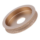 2 Pieces Diamond Profile Grinding Wheel for Marble Ceramic Stone Thickness 13mm