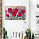Diamond Painting Flowers Full Round Rhinestone Picture Home Art (D286)