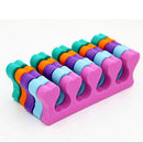 10x Sponge Foam Finger Toe Separator Nail Art Salon Pedicure Manicure LJ