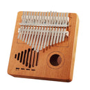 Kalimba 17 Key Thumb Piano Finger Mbira for Music Lover w/ Bag Accessories
