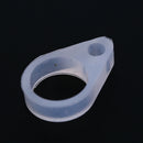 1pair Silicone BTE Behind The Ear Hearing Aid Clip Adaptor Loop Silicone Loops &