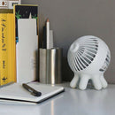 1X(Usb Fan, Personal Portable Handheld Fan Battery Operated With Usb Rechar