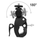 Quick Release Screw Clamp Bracket Bike Handlebar Mounts 1/4 Tripod For Camera TO