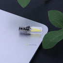 T10 Silica Gel Car LED Wedge DC 8-28V 1.5W White Lamp Bulb Night Reading Light