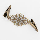 2Pcs Women Cardigan Sweater Blouse Pin Shawl Brooch Clips Shirt Collar Retr M1F3