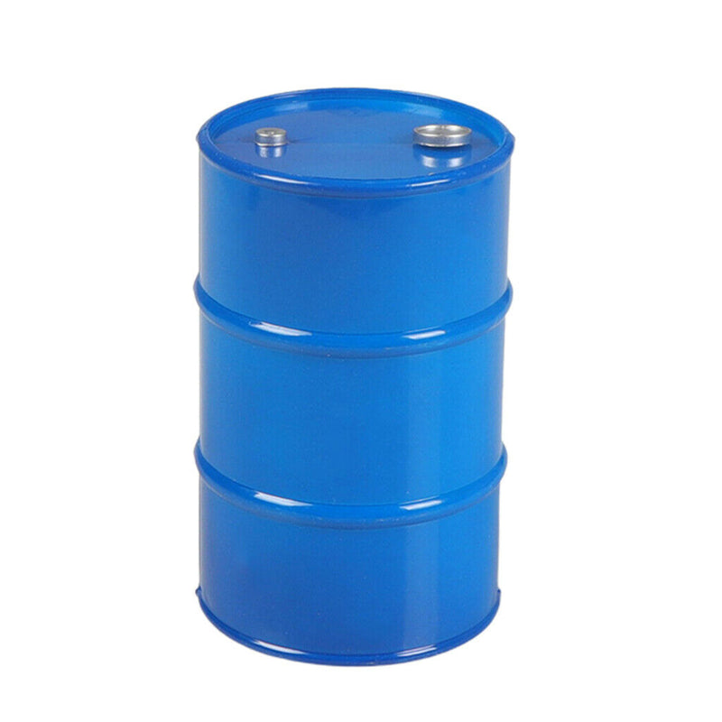 Oil Drum for 1/10 SCX10 90047 CC01 D90 D110 TF2 Traxxas TRX4 KM4 Blue