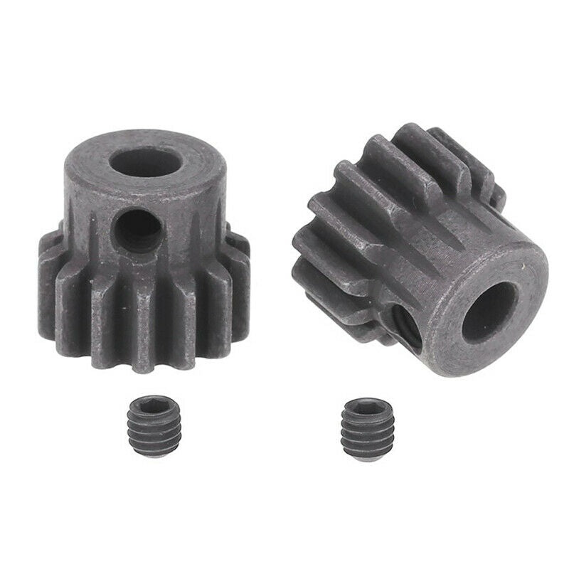 2Pcs M1 5mm 14T Pinion Motor Gear for 1/8 RC Car Brushed Brushless Motor Q5H9