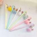 1Pc Christmas ball pen pen students Gel lovely stationery New creativ B0A6 B6X1