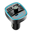 Bluetooth Adapter Car Kit FM Transmitters Audio Receiver Dual USB Port