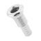 1" Hose Barb Polished 316 Stainless Steel Boat Thru Hull Fitting
