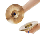 15cm / 5.9in Mini Small Kids Children Copper Hand Cymbals Gong Band Rhythm