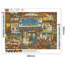 5D DIY Square Full Drill Diamond Painting Cross Stitch Art Kit (Scenery03)