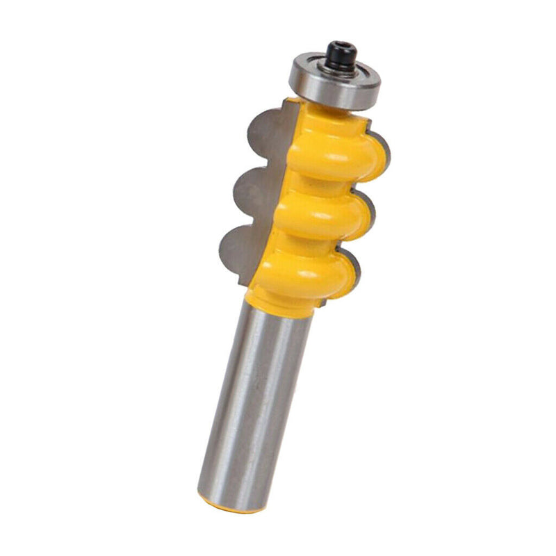 2x Triple Bead Router Bits 1/2 Router Bit Milling Cutter Beading Router Bits