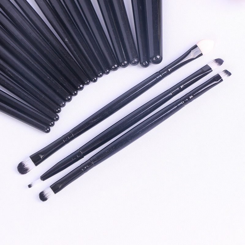 20x Women's Makeup Brush Set   Foundation Eyeshadow Eyeliner Lip Brushes Gw