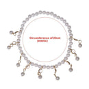 Elegant Elastic Women Pearls Anklets Leg Bracelet Ankle Chain Beach Jewelry