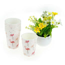 10pcs Flamingo Paper Cups Disposable Tableware Wedding Birthday party Decor KM3C