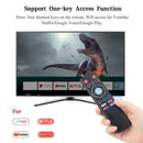 T1+ Voice Remote Control  2.4G Wireless Air Mouse Gyro for Android TV Box