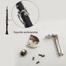 1pc Durable Clarinet Thumb Rest With Screws Plated Brass Thumb Rest Clarinet Kw