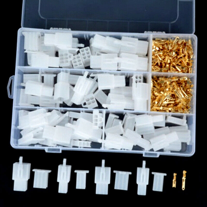 Motorcycle car electrical 2.8mm 2/3/4/6 pin wire auto connectors terminal kit 3C