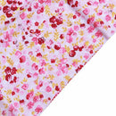 7Pcs 50cm*50cm Cotton Small Floral Plain Printed Cotton Fabric for Cloth Se M3G2