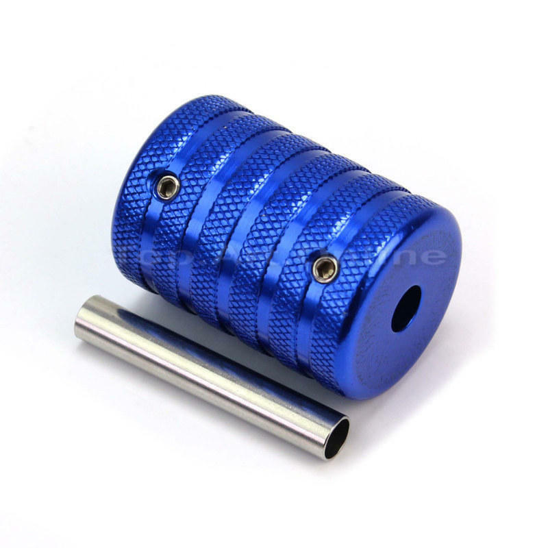 1x Professional Tattoo Machine 35mm Aluminum Alloy Stainless Steel Grip Tube
