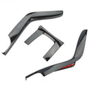 3Pcs Car Interior Gear Box Console Panel Frame Cover Trim Decoration For Ho