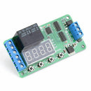 Dual Channel 12V Multi Functional Dpdt Delay Timer Relay Time Control Switc