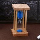 Desktop Wood Frame Glass Hourglass Kid Brush Teeth Sand Timer Gifts Toys