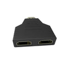 HDMI Splitter 2 Port Video Audio Adapter Converter HDTV 1 Male in 2 Female Out