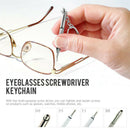 Spectacle Glasses Optical Repair Nose Tab Sunglasses Eyeglass Screw Screwdriver@