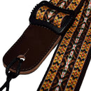Instrument Strap In Cotton, Adjustable PU Leather Width 3.8 Cm
