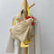 Cute Women Crossbody Purse Cartoon Chicken Shaped Kids Fleece Crossbody Bag