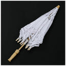 Victorian umbrella umbrella lace wedding bride umbrella white 30x51cm