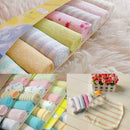 Baby Feeding Cloth Kids Bath Towel Washcloth Bathing Feeding Wipe Soft Cloth 8PC