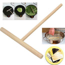 Chinese Specialty Crepe Maker Pancake Batter Wooden U6H4 Spreader Stick Z3S8
