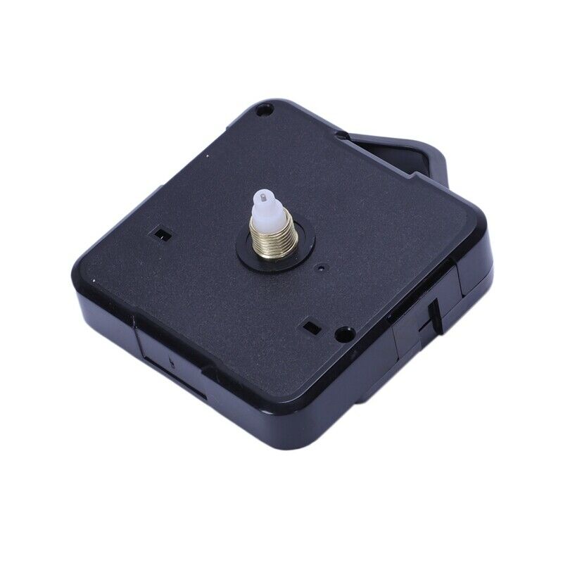 1 Set Silent Large Wall Clock Quartz Movement Mechanism Black And Red Hands D7W3