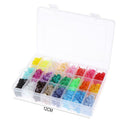 360pcs T5 Plastic Press Stud Buttons Fastener DIY Baby Clothing Snap Button A