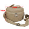 Zipper Closure Portable Canvas Waterproof Carry Bag Buddhism Singing Bowl Round