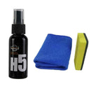 Car Headlight Maintenance Clean Kit Retreading Agent Repair 50ML Spray Poli W2I4