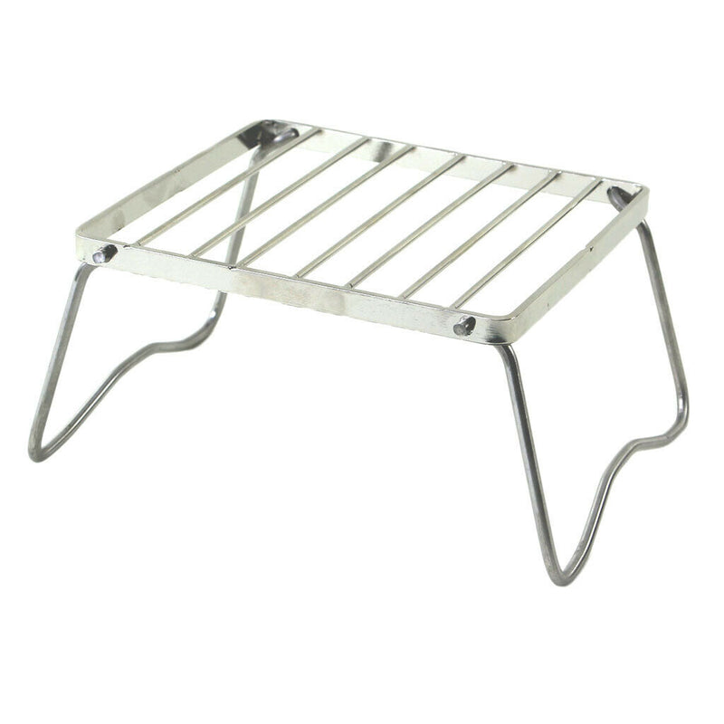 Stainless Steel Foldable Stove Stand Rack Camping Pot Bracket Holder Picnic