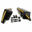 1 Pair Universal Motorcycle Scooter Handguards Handguard for 7/8 Bar Black