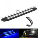 1x 5W Waterproof LED 12V Daytime Running Light DRL COB Strip Blue Lamp Fog  OZ