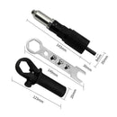 Professional Electric Rivet Nut Gun Adaptor Cordless Insert Power Drill Too M7R3