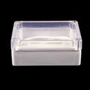 85x58x33mm Waterproof Clear Cover Plastic Electronic Cable Project Box Encl