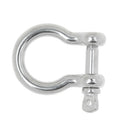 Marine Boat Chain Rigging Bow Shackle Captive Pin 304 Stainless Steel 6mm
