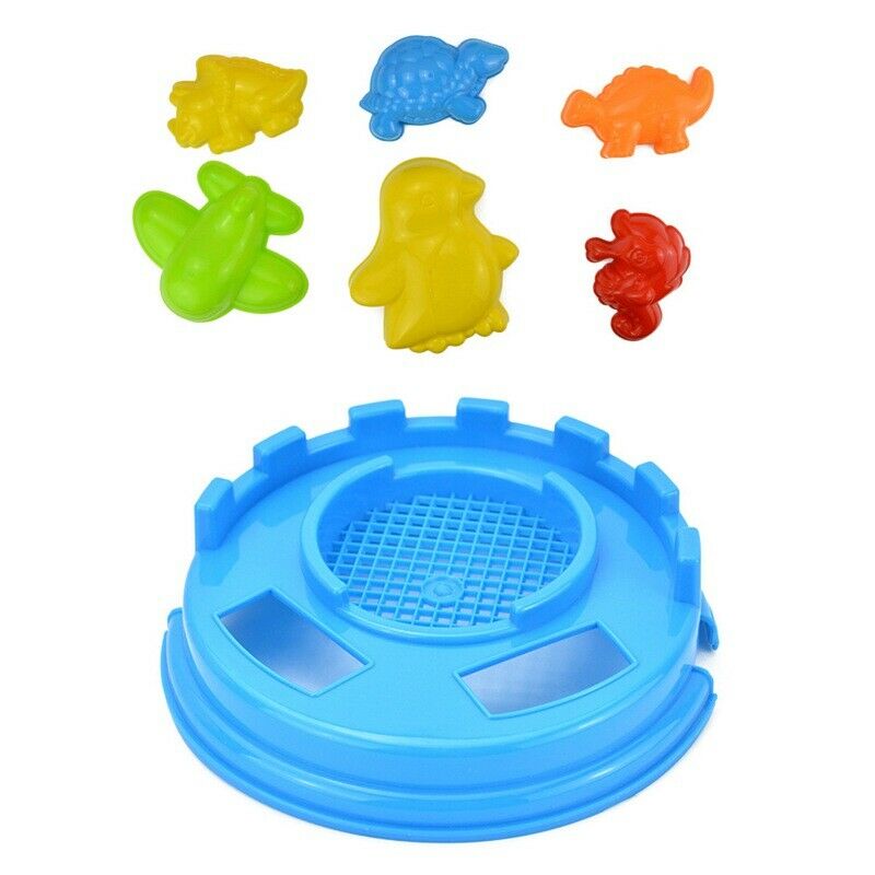 Set of 25 Baby Kid Beach Toys with Castle Bucket Spade Shovel Rake Kettle C T5D5