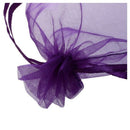 100 Organza Wedding Favour Bags Jewellery Pouches 9cm x 12cm Purple