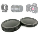 Rear Lens Cover + Camera Front Body Cap for Nikon Z7 Z6 replace BF-N1 LF-P Ew